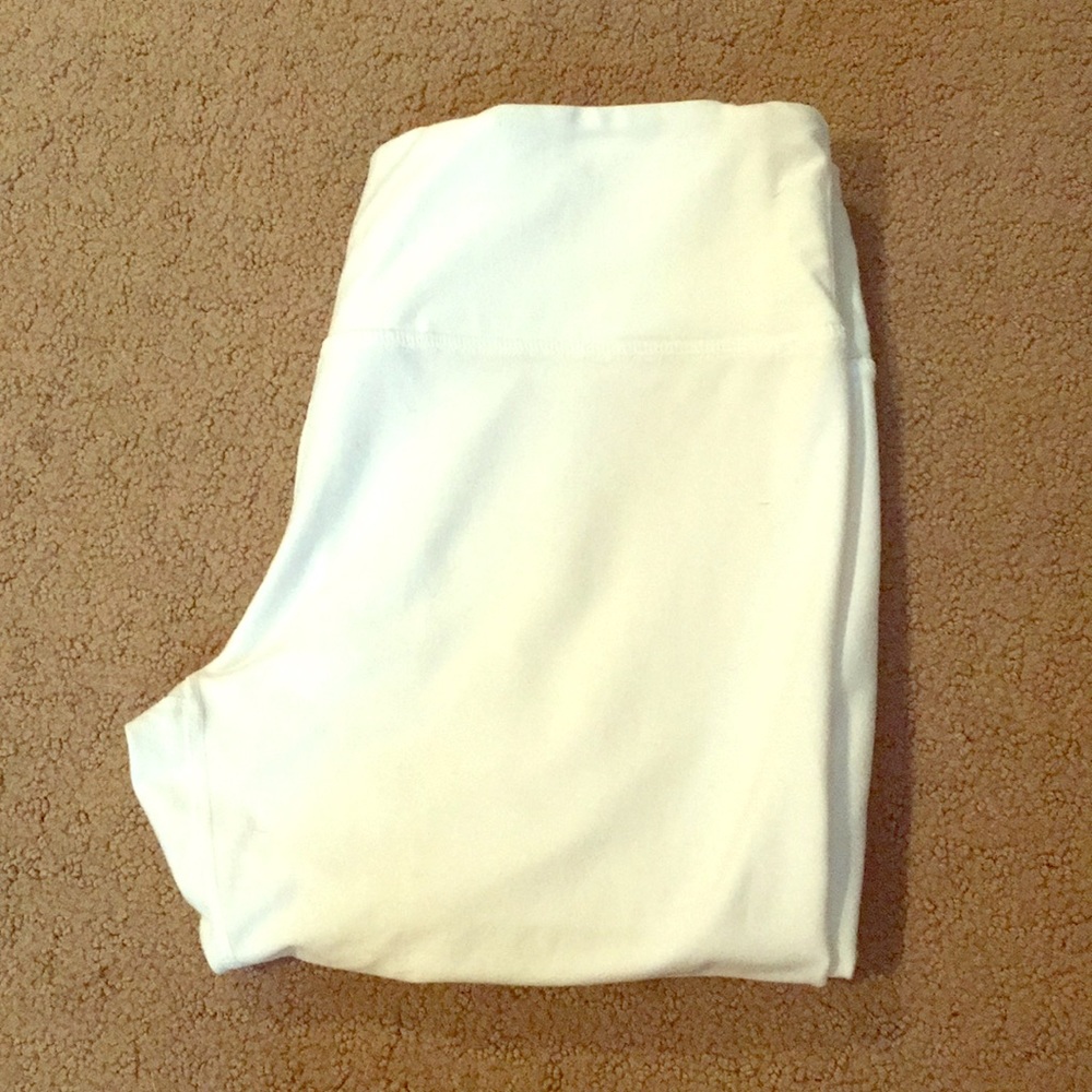 White leggings